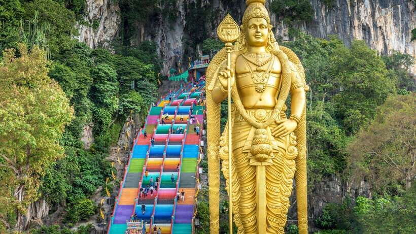 From Kuala Lumpur: Private Batu Caves Cultural Tour - Ramayana Caves (Suyambu Lingam): where the epic becomes sculpture