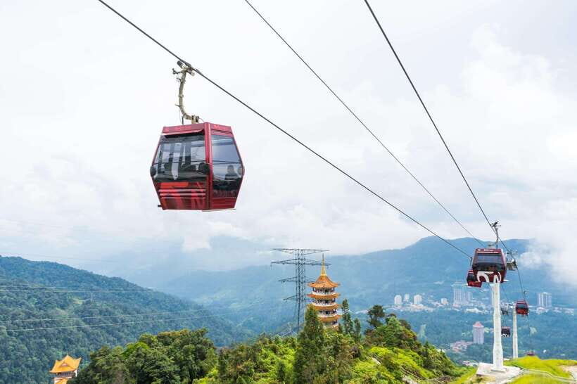 From Kuala Lumpur: Private Genting Highlands Day Trip - Riding the Genting Skyway: The Fast Mono-Cable Moment