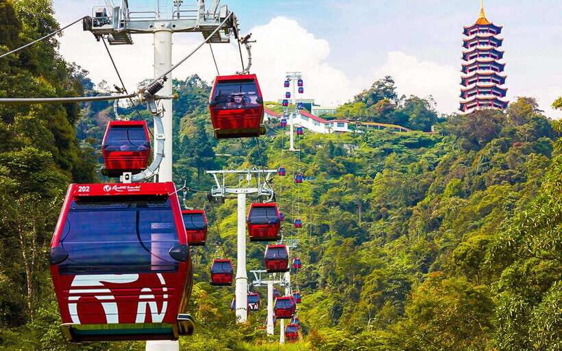 Kuala Lumpur: Batu Caves & Genting Private Day Trip - Genting Highlands: cable car ride, hill views, and temple stops