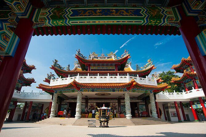 Kuala Lumpur City Tour with KL Tower Observation Deck - Thean Hou Temple: red pillars, dragons, and a layered spiritual stop