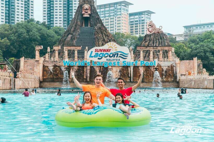 Kuala Lumpur: Sunway Lagoon Entry Ticket - Water Park Rides and the Surf Beach: Splash Time Without Getting Stuck
