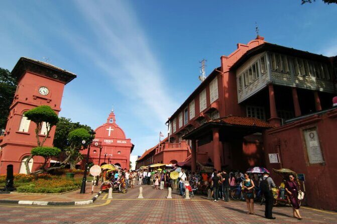 Malacca Day Tour - What makes the route work: Straits Mosque, A Famosa, St Paul Church