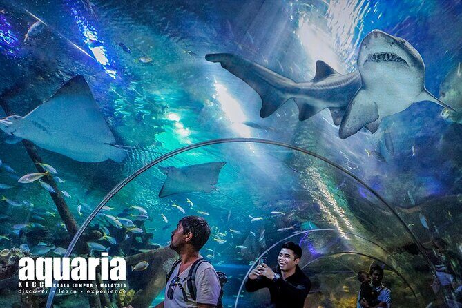 Malaysia: Aquaria KLCC Entry Ticket - The 90m see-through tunnel: the star of the show