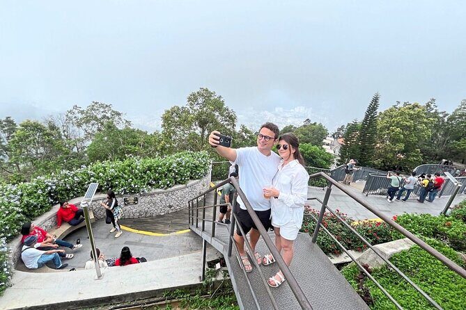 Penang Full Day Tour with Penang Hill, Kek Lok Si & Fruit Farm - Batu Ferringhi Beach: a quick coastal reset