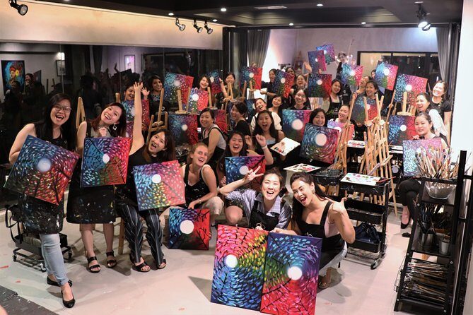 Sip & Paint Night - The social side: bonding without forcing it