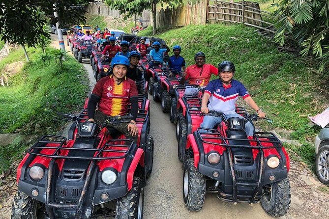 Thrilling ATV Rainforest Off-Road Experience Through Jungle Trail - Stop 2: Ampang Recreational Forest, Rocky Trails, and a Cold-Water Dip